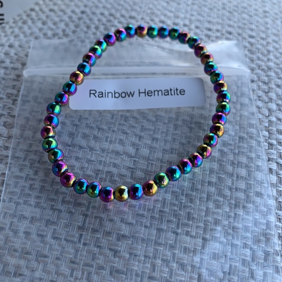 Rainbow hematite power mini for littles - Picture 2 of 2